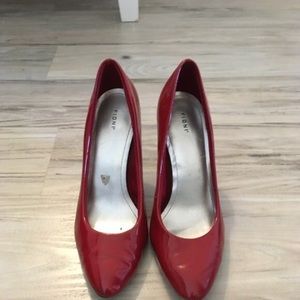 Red Patent Leather Pumps